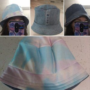 Mad Hatters Casual Cotton Tie dye Bucket Hat